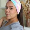 Vincha Guadalupe Doble Forma - Tie Dye Holly Colors.