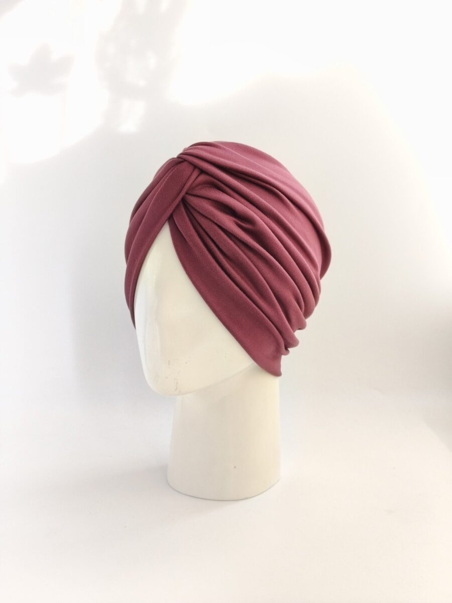Gorro Turbante Cruzado - Aceituna