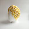 Gorro Turbante cruzado - Flores Veraniega