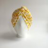 Gorro Turbante cruzado - Flores Veraniega - Imagen 2
