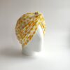 Gorro Turbante cruzado - Flores Veraniega - Imagen 3