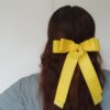 Lazo Coquette Sabrina - Amarillo. 🎀🍒 - Imagen 2