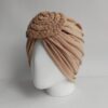 Gorro Turbante - Espiral Beige - Imagen 2
