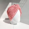 Gorro Cruzado - Polkadot Palo Rosa