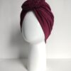 Turbante Espiral Vino