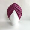 Gorro Turbante Cruzado - Aceituna - Imagen 2