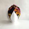 Gorro Turbante Cruzado - Lirios - Imagen 2