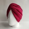 Gorro Turbante Cruzado - Vinotinto - Imagen 2
