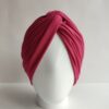 Turbante Cruzado - Coral Oscuro - Imagen 2