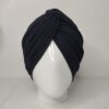 Gorro Turbante Cruzado - Negro - Imagen 3