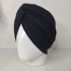 Gorro Turbante Cruzado - Negro - Imagen 2