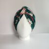 Gorro Turbante cruzado - Floral - Imagen 2