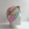 Vincha Guadalupe Doble Forma - Tie Dye Holly Colors. - Imagen 3
