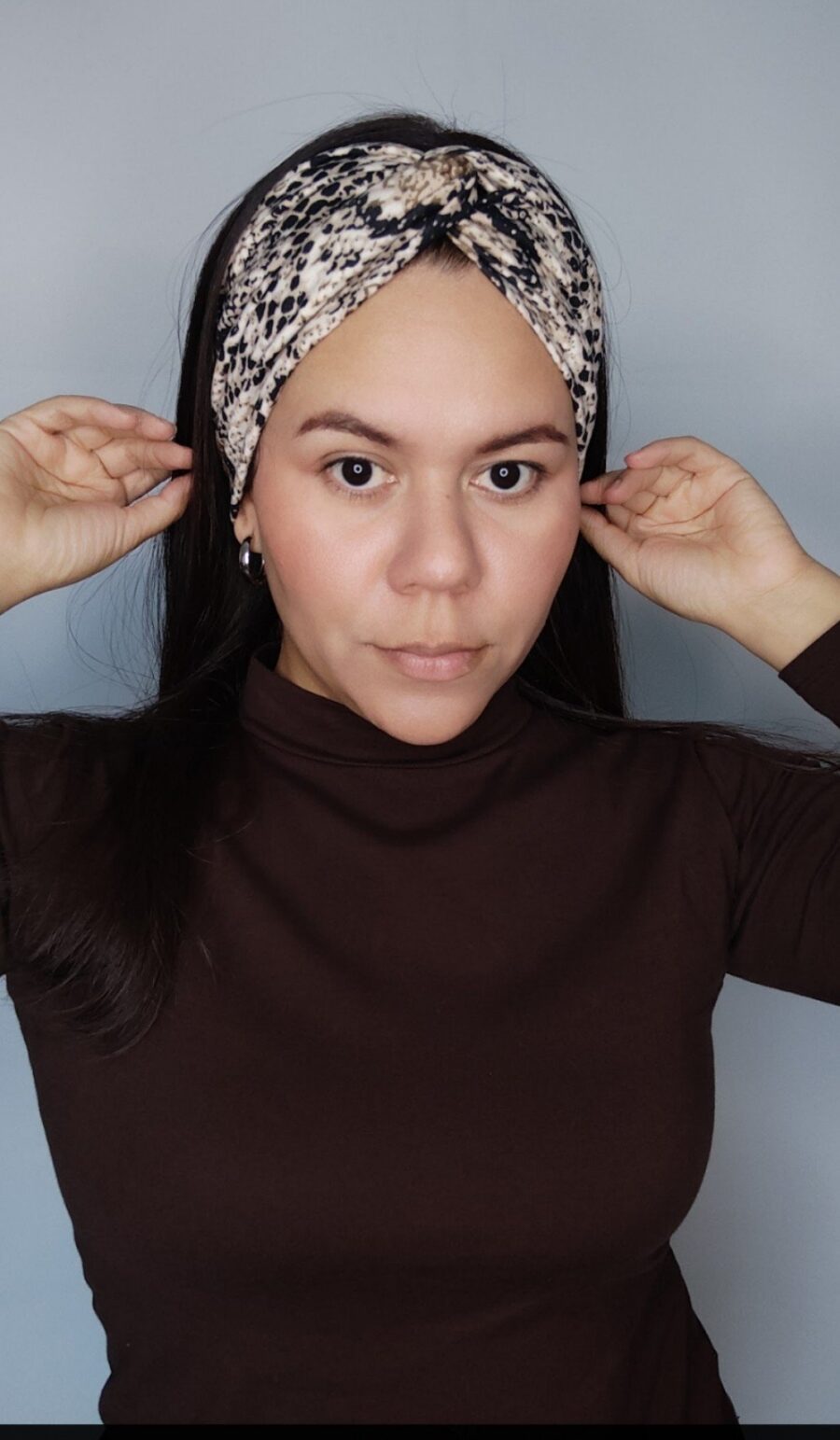 Vincha Cruzada Guadalupe - serpiente.