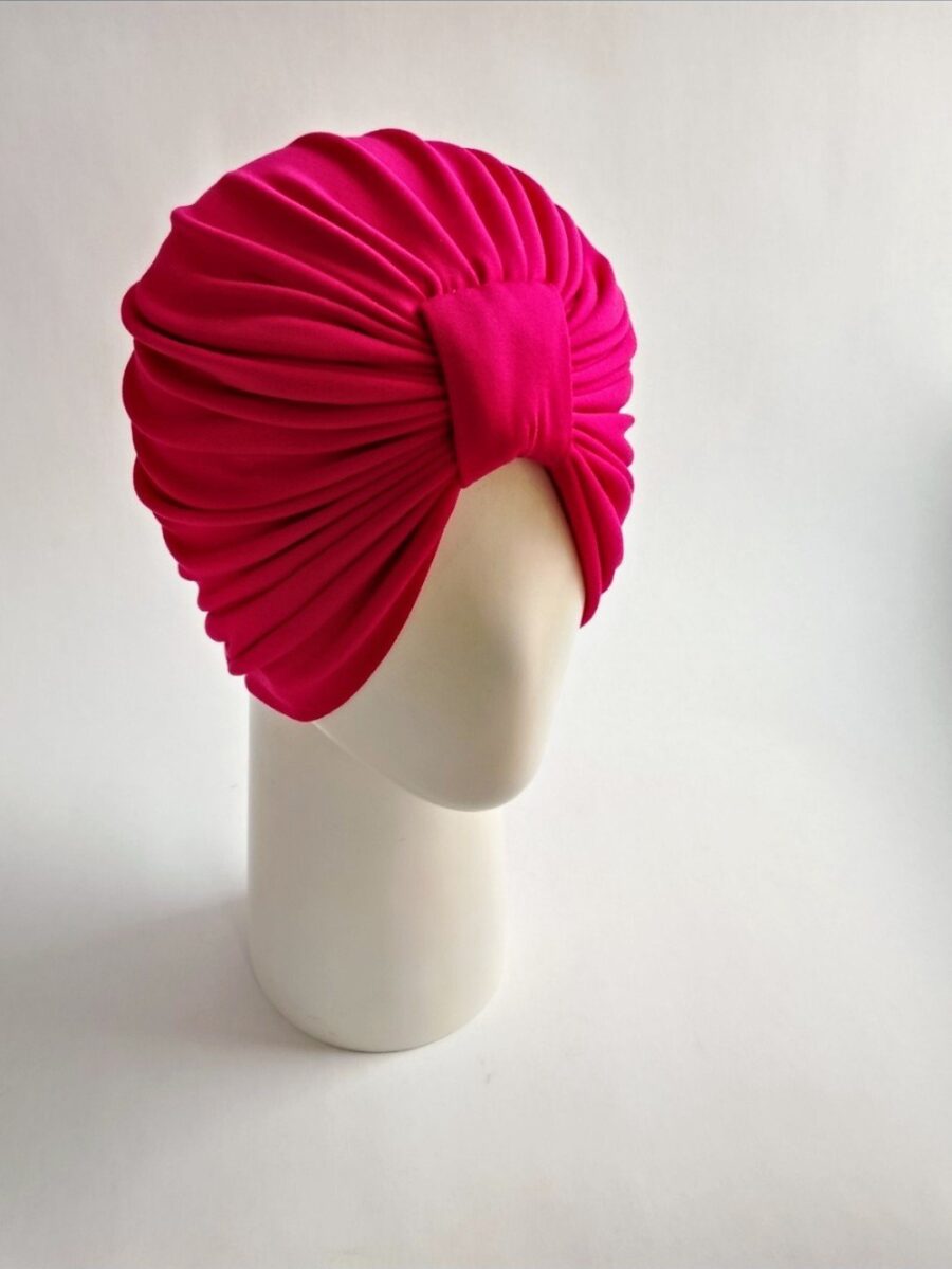Gorro Turbante estilo clásico - Fucsia.