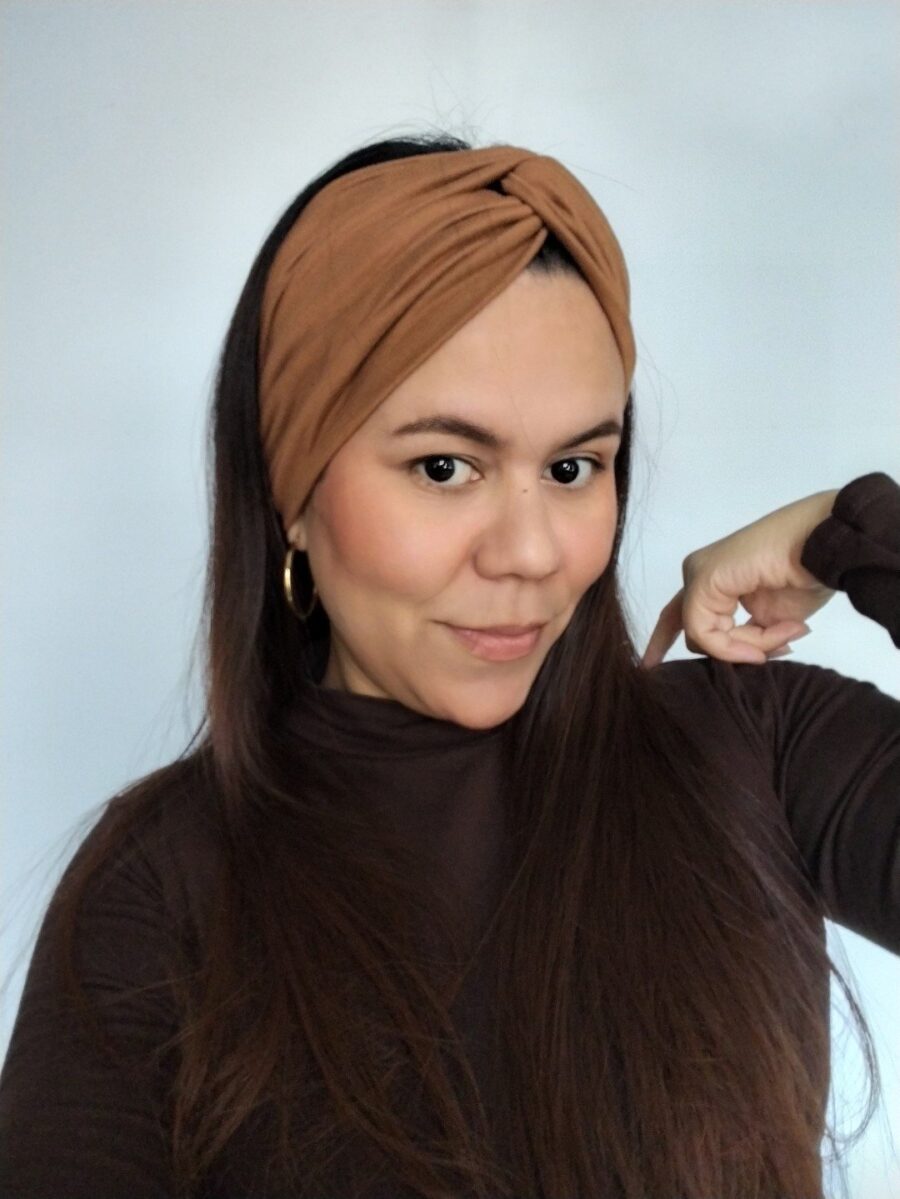 Vincha Cruzada - Camell.