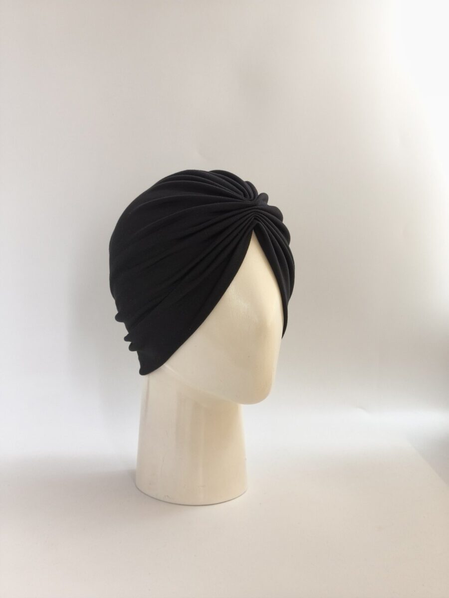 Gorro Turbante Alma - Negro .