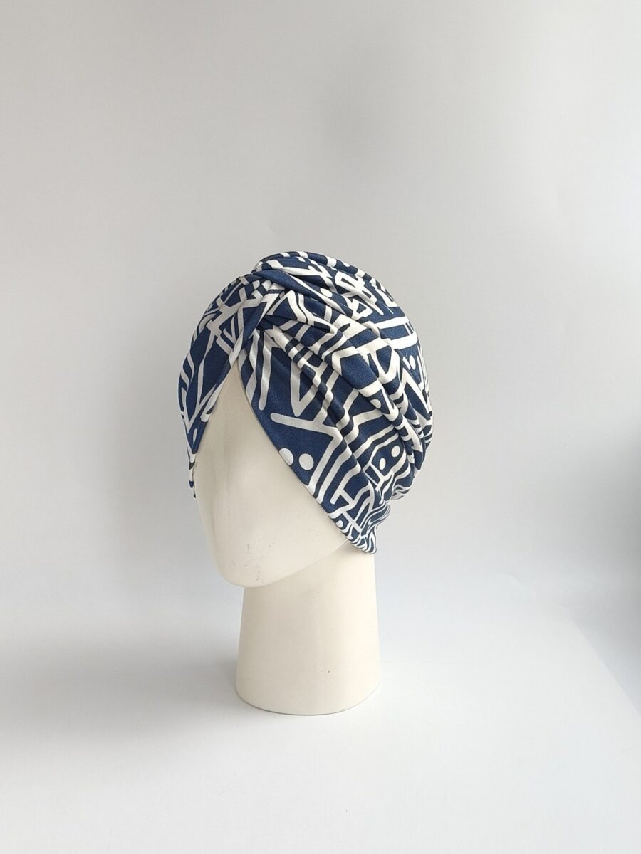 Gorro turbante cruzado - incaicos.