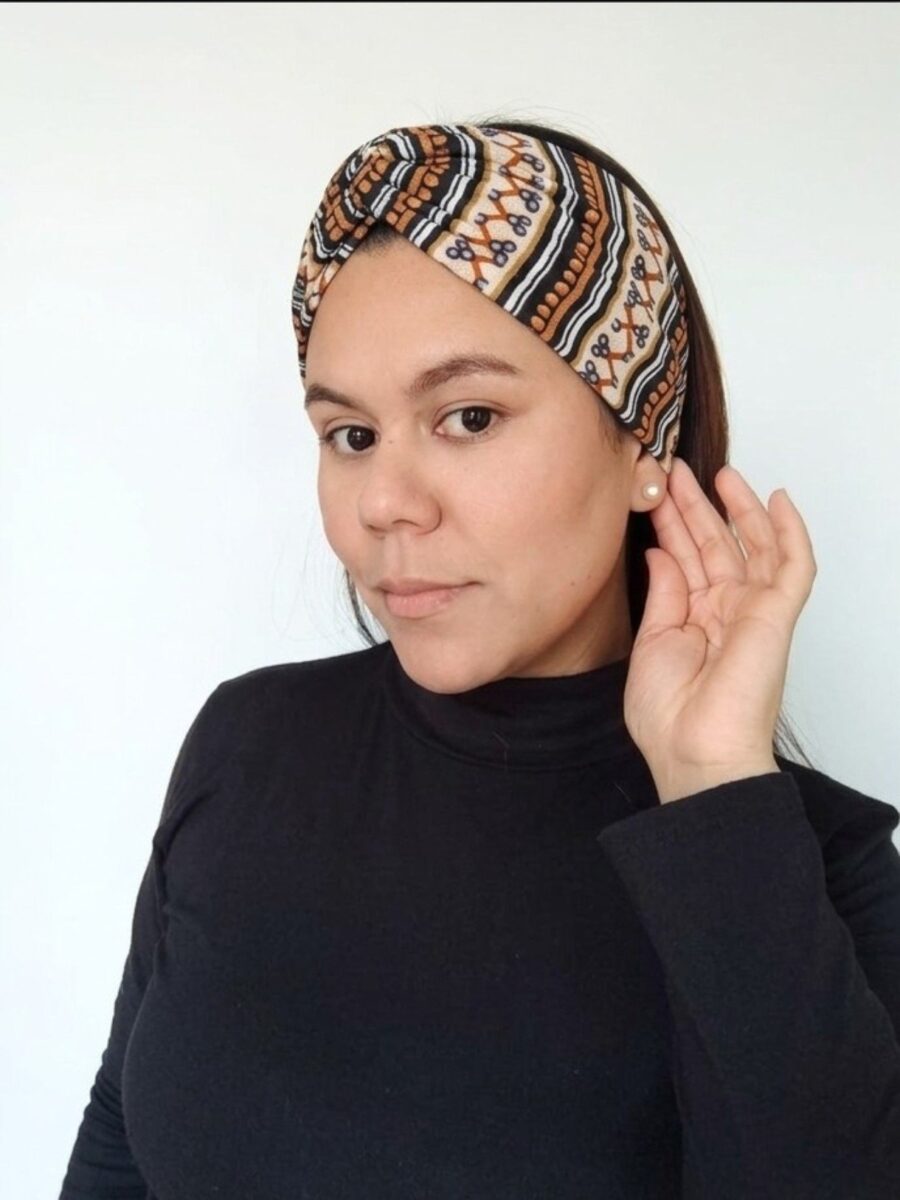 Vincha Cruzada Guadalupe - Andina .