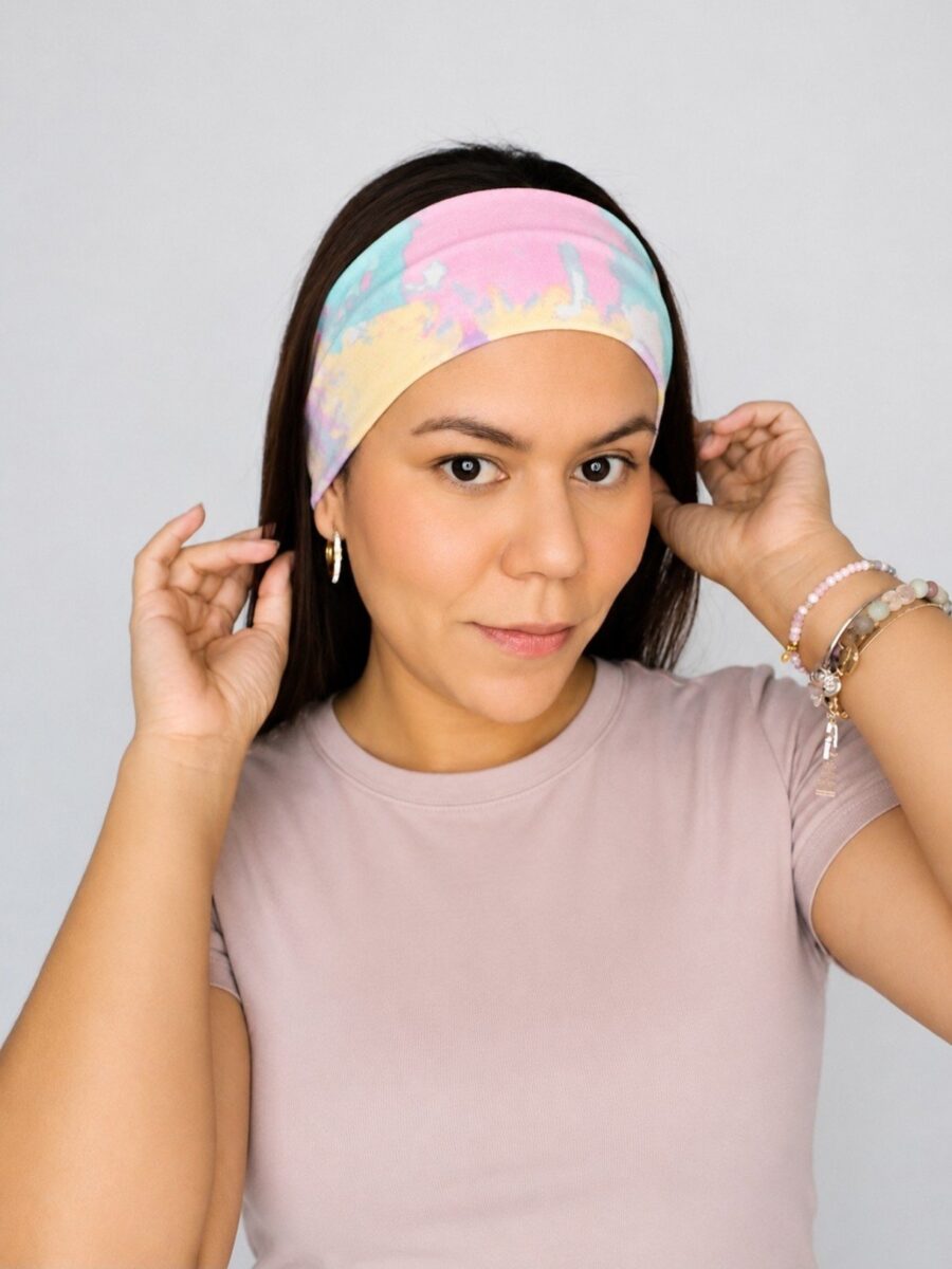 Vincha estilo Discreto Chantal - Holly colors.